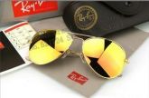 Ray Ban Aviador Lente Amarelo Espelhada