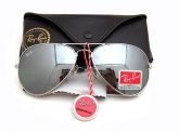 Ray Ban Aviador Lente Prata espelhada