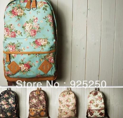 mochila floral
