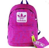 mochila rosa Adidas